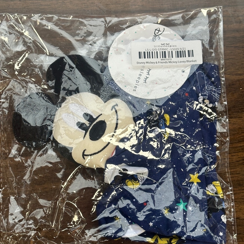 Little Sleepies Mickey and friends lovey nwt